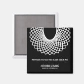 Aimant RBG notoire (Recto/Verso)