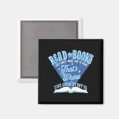 Aimant Read The Book They Don't Want You To Read  (Recto/Verso)