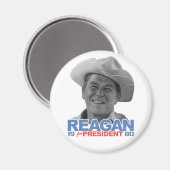 Aimant Reagan Cowboy 1980 (Recto/Verso)