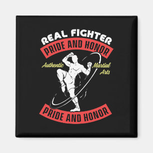 Aimant Real Fighter Muay Thai Mixed martial art Combattez