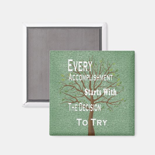 Aimant Réalisation et réalisation motivationnelles (Recto/Verso)