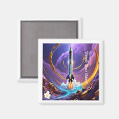 Aimant "Réalité des rêves cosmiques" (Recto/Verso)