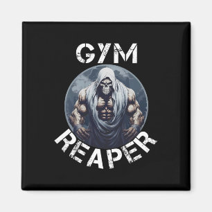 Aimant Reaper Fitness Halloween Squelette entraînement Bo