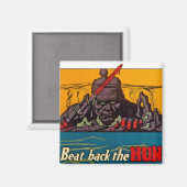 Aimant Rebattre Le Chen (Recto/Verso)