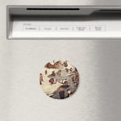 Aimant Recensement À Bethléem, Détail Par Bruegel D. Ä. P (In Situ (Lave-vaisselle))