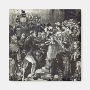 Aimant Réception de Louis Philippe au château de Windso