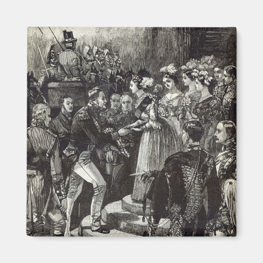 Aimant Réception de Louis Philippe au Château de Windsor (Devant)