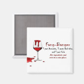 Aimant Recette de boisson Fang-Banger (Recto/Verso)