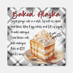 Aimant Recette de l'Alaska cuit