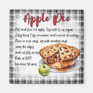 Aimant Recette de tarte aux pommes