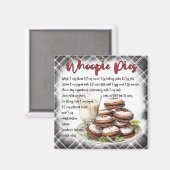 Aimant Recette de Whoopie Pies (Recto/Verso)