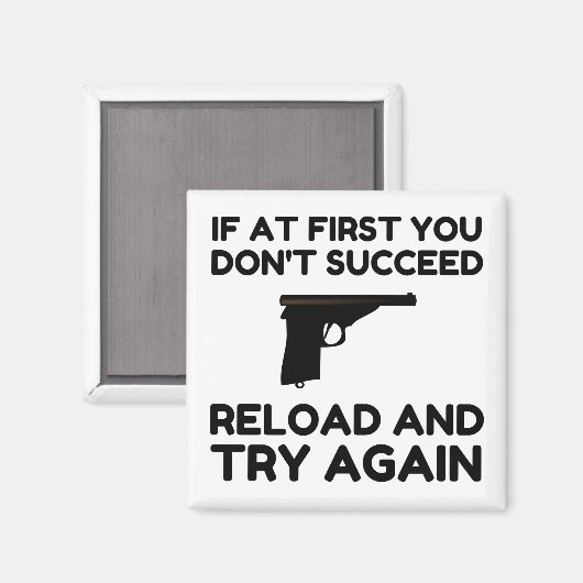 Aimant Recharger un fusil (Recto/Verso)