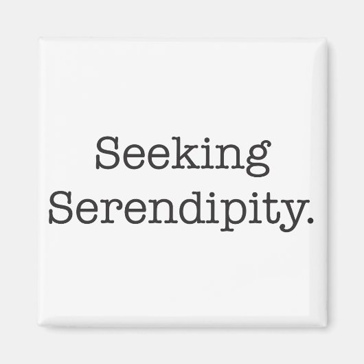Aimant Recherche de sérendipité (Devant)