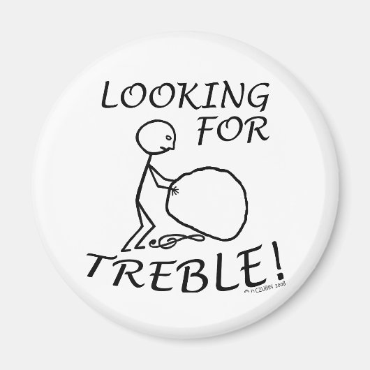 Aimant Recherche de Treble (Devant)