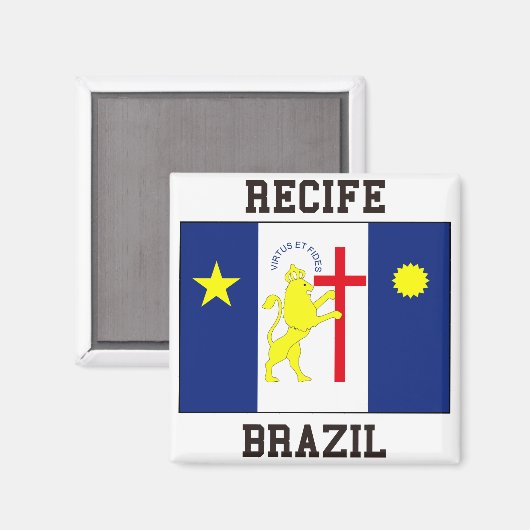 Aimant Recife Brésil (Recto/Verso)