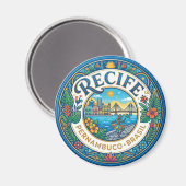 Aimant Recife Brésil (Recto/Verso)