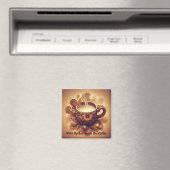 Aimant Récit de café fractal (In Situ (Lave-vaisselle))