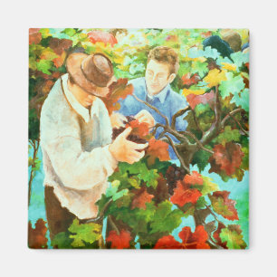 Aimant Récolteuses 1996 de raisin