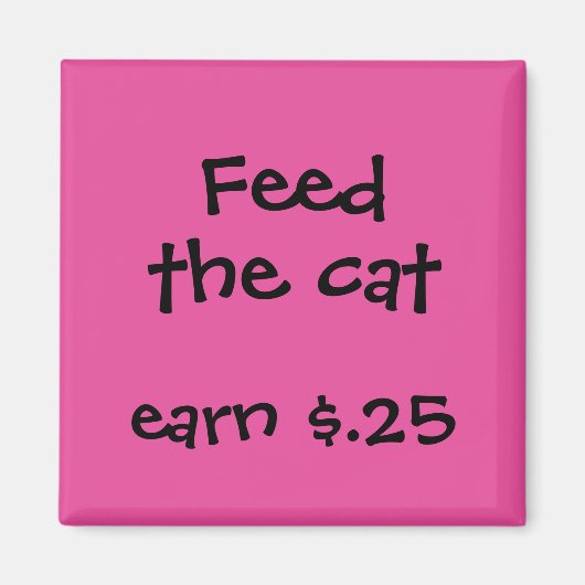 Aimant Récompenses pour enfants (Devant)