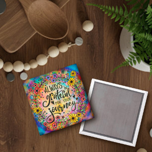 Aimant Reconnaissant pour votre voyage