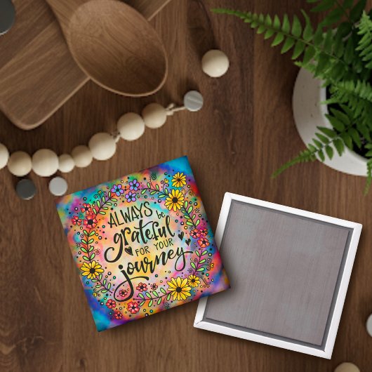 Aimant Reconnaissant pour votre voyage