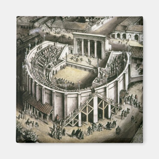 Aimant Reconstitution théâtrale, 2ème siècle romain (Devant)