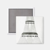 Aimant Reconstruction du tombeau de Lars Porsenna (Recto/Verso)