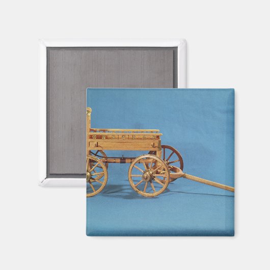 Aimant Reconstruction d'un char trouvé (Recto/Verso)