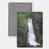 Aimant Rectangle de Bushkill Falls (Recto/Verso)