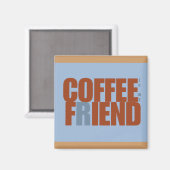 Aimant Rectangle de sélection de café (Recto/Verso)