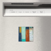 Aimant Rectangles Abstraites (In Situ (Lave-vaisselle))