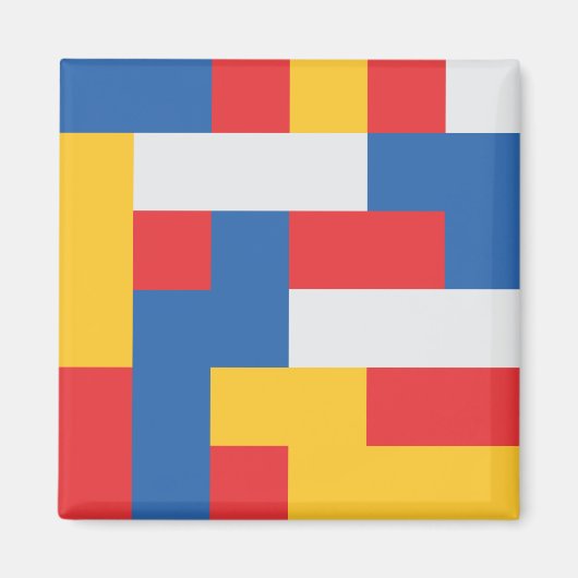 Aimant rectangulaire (Devant)