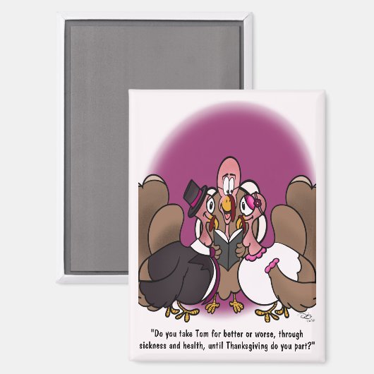 Aimant rectangulaire Mariage Turquie (Recto/Verso)