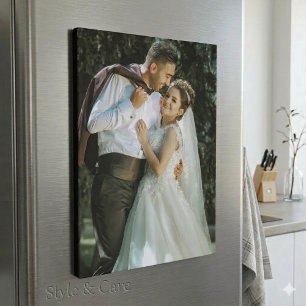 Aimant rectangulaire personnalisable avec votre im