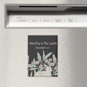 Aimant Rectangulaire Worthy Is The Lamb (In Situ (Lave-vaisselle))