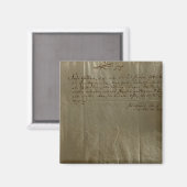 Aimant Reçu de rémunération, 17 décembre 1704 (Recto/Verso)