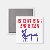 Aimant Récupérer l'aimant américain (Recto/Verso)