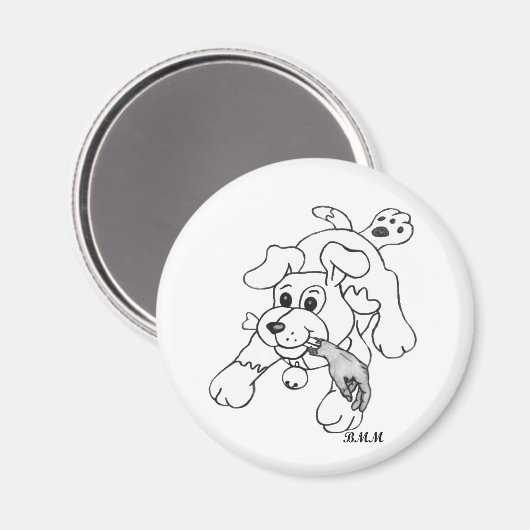 Aimant Récupérer un garçon (Recto/Verso)