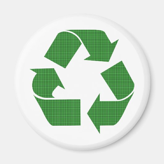 Aimant recyclage de plaid (Devant)