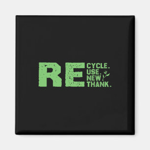 Aimant Recyclage écologique du design