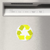 Aimant recyclage jaune (In Situ (Lave-vaisselle))