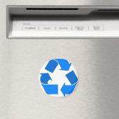 Aimant recycle bleu clair (In Situ (Lave-vaisselle))