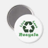 Aimant Recycler l'amour en direct (Recto/Verso)
