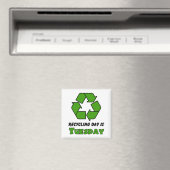 Aimant Recycler mardi (In Situ (Lave-vaisselle))