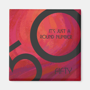 Aimant Red 50 Dix Anniversaire