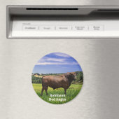 Aimant Red Angus Bull (In Situ (Lave-vaisselle))