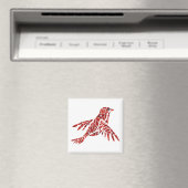 Aimant Red Bird (In Situ (Lave-vaisselle))