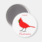 Aimant Red Cardinal Bird Thunder_Cove (Recto/Verso)