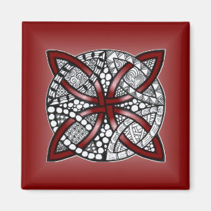 Aimant Red Celtic Knot Original