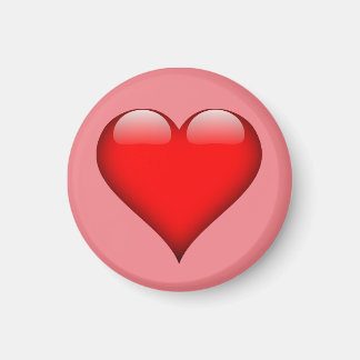 Aimant Red Heart Love
